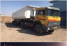 خرید یک دستگاه #تریلی_کمپرسی توسط شهرداری رودهن