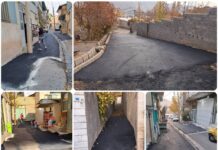 اجرای عملیات لکه گیری و آسفالت معابر شهرک #سادات_محله شهر رودهن