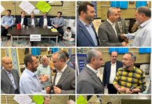 برپایی میز خدمت #شهرداری_رودهن در مصلای نماز جمعه