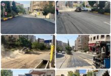 اجرای عملیات تراش و روکش آسفالت #بلوار_امامت شهر رودهن